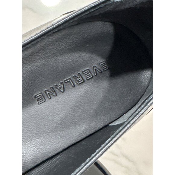 Everlane Black Leather Loafers 7.5 - Picture 10 of 13